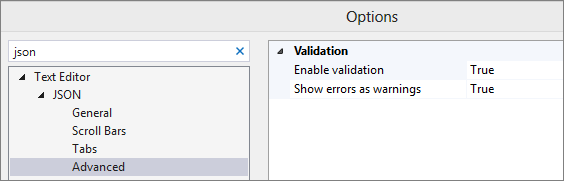 json_tools_options_settings_visualstudio2013