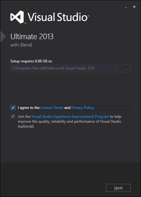 VisualStudio_2013_ultimate_installation